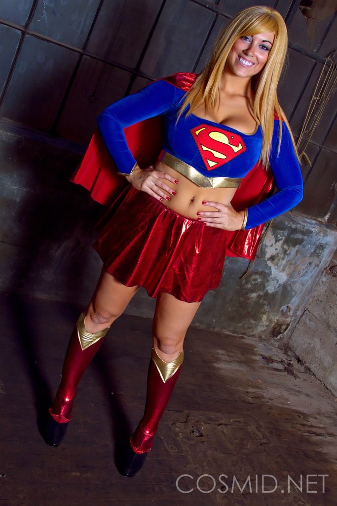Tasha Cole big tits cosplay SuperWoman 01