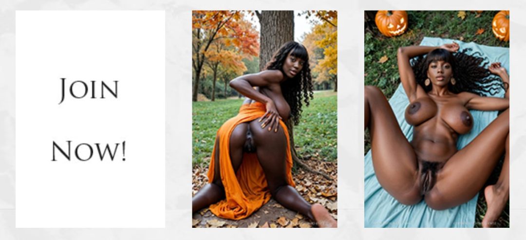 Nude Muse Shannon Halloween Banner