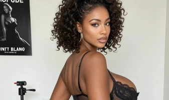 Curvy Confidence Celebrating Bold Bodies through Digital Artistry f1